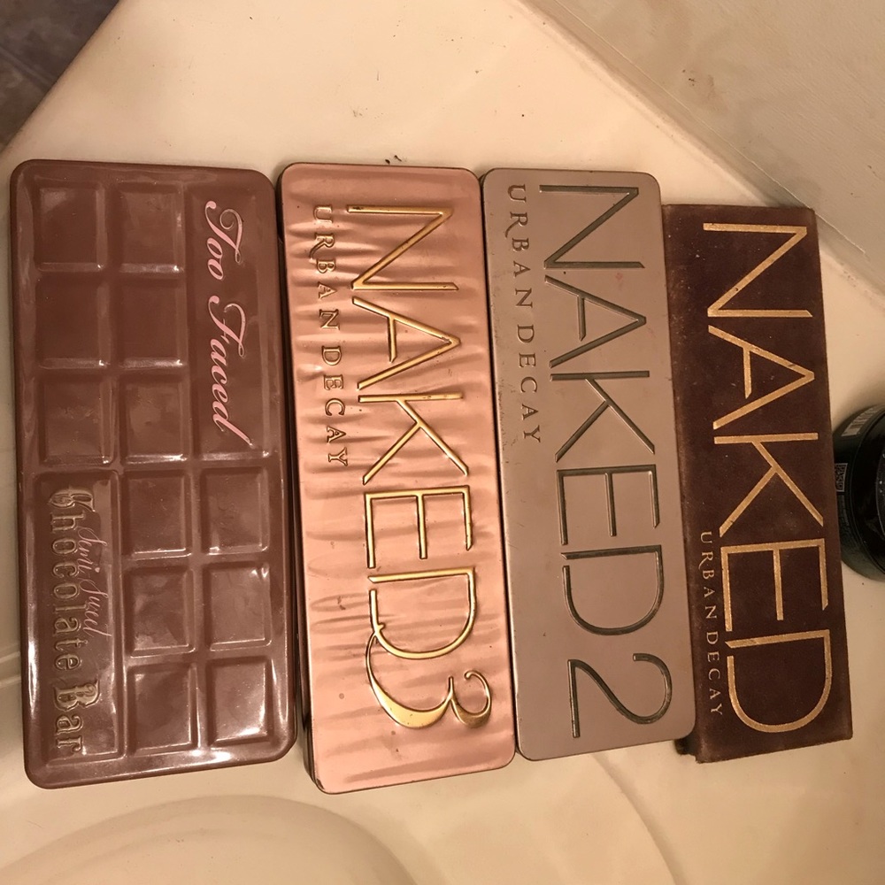 Naked Palettes and too faced palette